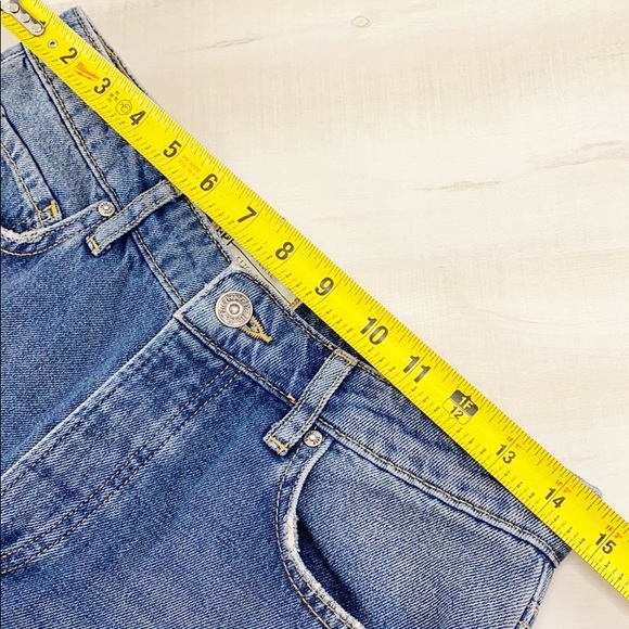 FREE PEOPLE Tattooed Print Ripped Boyfriend Jean - Picture 9 of 16